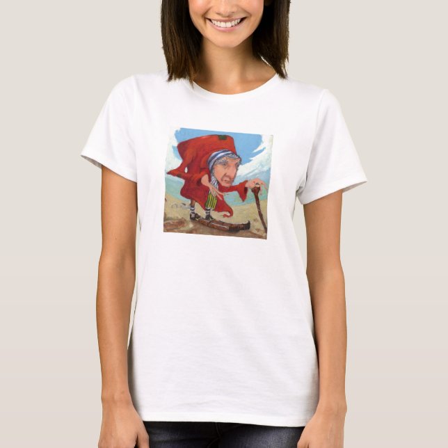 Camiseta Bruja vieja del mar (Anverso)