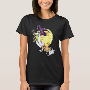 Camiseta Bruja voladora Halloween Broom Witstume