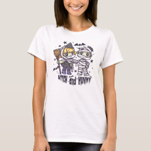 Camiseta Bruja y momia