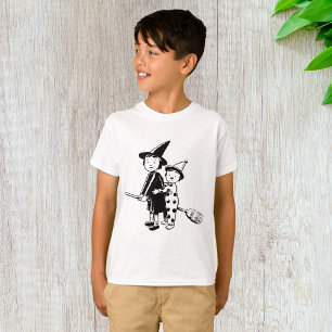 Camiseta Bruja Y Payaso