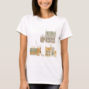 Camiseta Brujas Bélgica. Ayuntamiento y tradicional