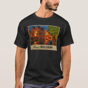 Camiseta Brujas Bélgica en la noche