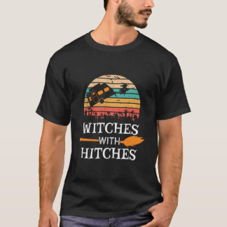 Camiseta Brujas Con Remolques Camg Campamento De Halloween