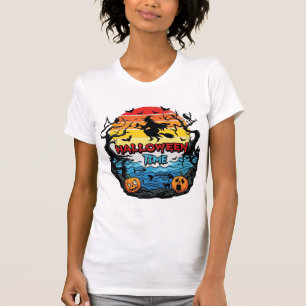 Camiseta Brujas de calabazas de murciélagos de Halloween Ti