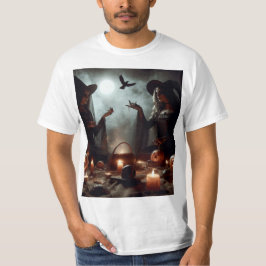 Camiseta Brujas haciendo un rito