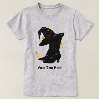 Camiseta Brujas Personalizado Gray