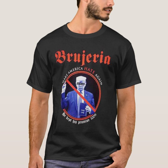 Camiseta BRUJERIA BAND METAL BESS2597p (Anverso)