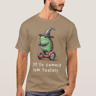 Camiseta Brujo de Rana Caprichoso se va a Cometom Locura Ra