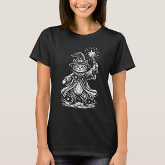 Camiseta Brujo Gato