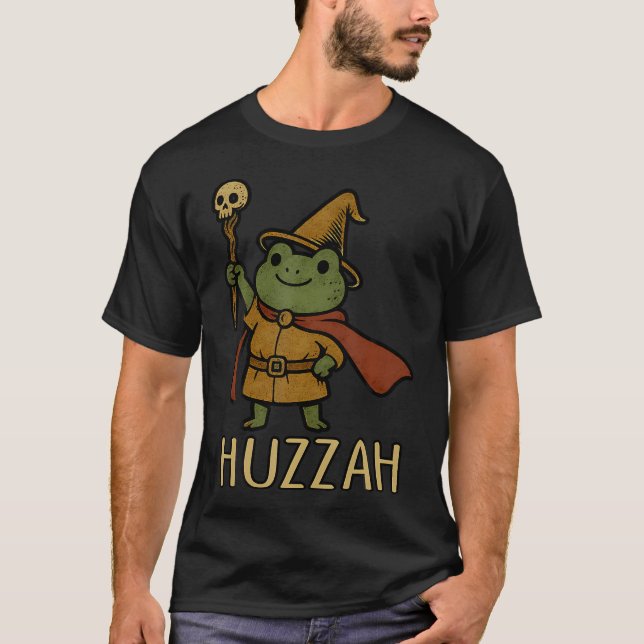 Camiseta Brujo Rana Huzzah (Anverso)