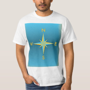 Camiseta Brújula de Navegación