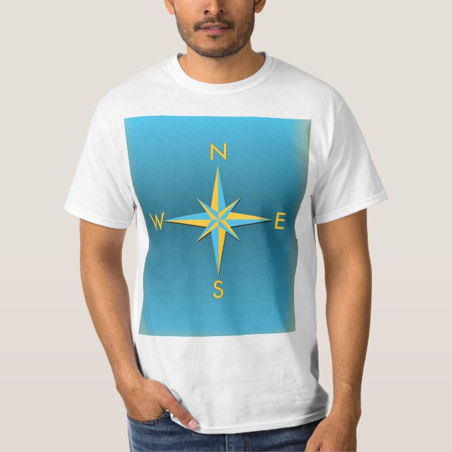 Camiseta Brújula de Navegación (Anverso)