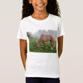 Camiseta brumosa de la yegua de la mañana