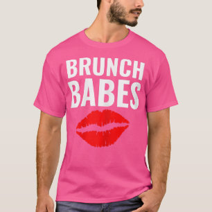 Camiseta Brunch femenino BabesFunny Sunday Brunch Outfit Br