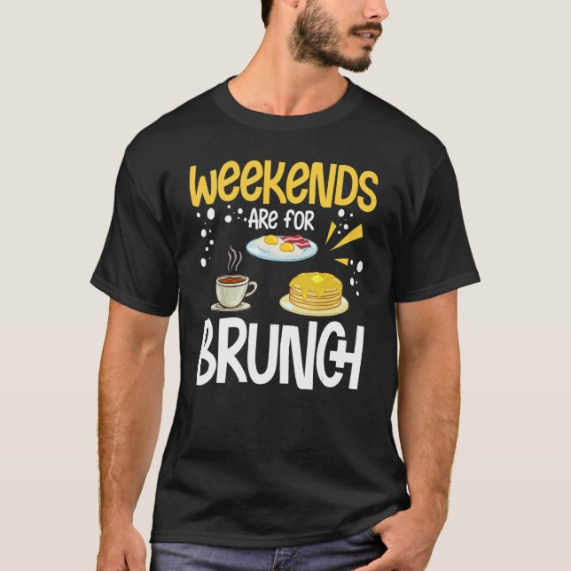 Camiseta Brunch Ideas Food Recipes Mimosa Breakfast Sunday  (Anverso)
