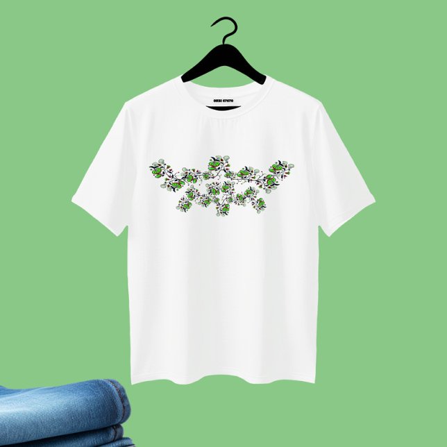 Camiseta Brunches de flores (Subido por el creador)