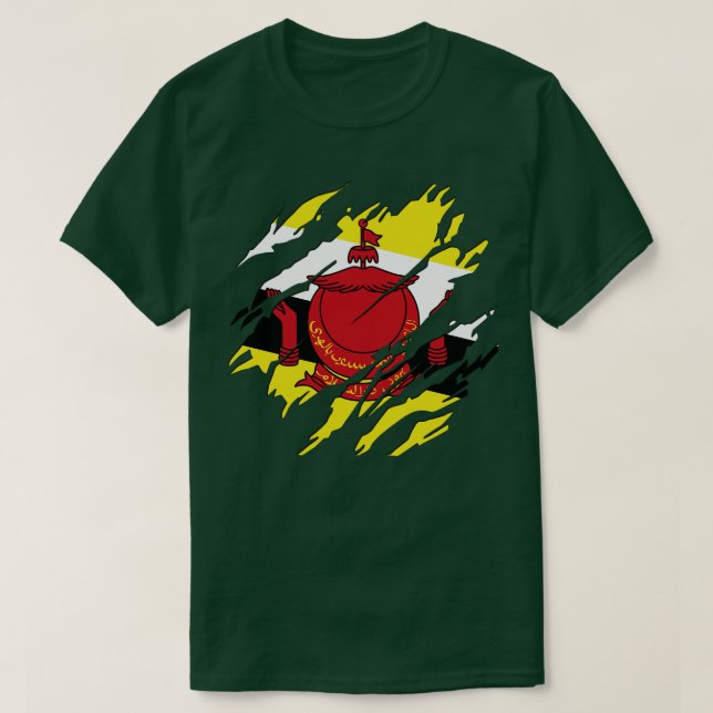 Camiseta Brunéi (Diseño del anverso)