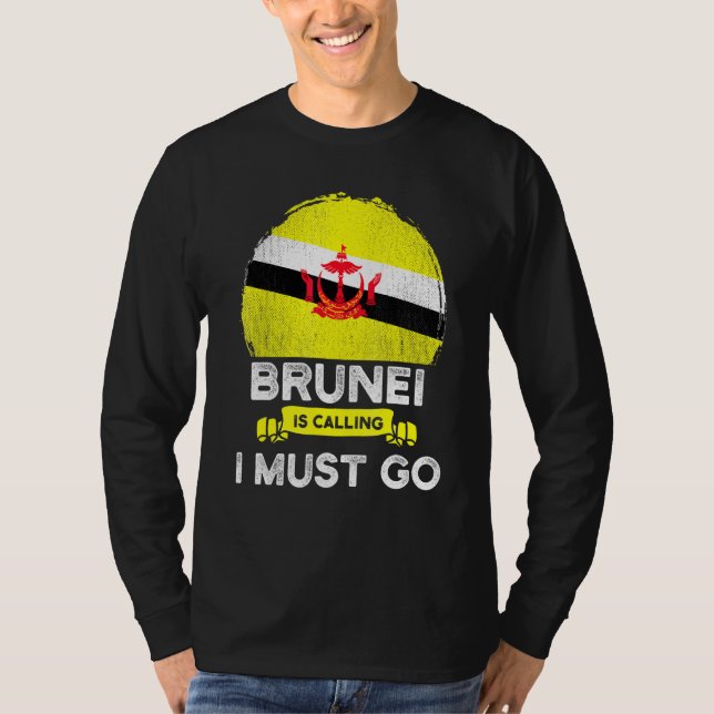 Camiseta Brunéi llama a que debo ir a la raíz del patrimoni (Anverso)
