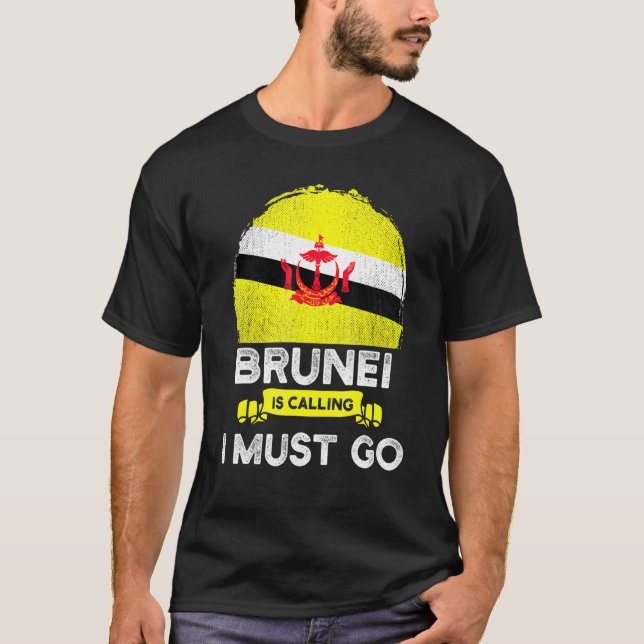 Camiseta Brunéi llama a que debo ir a la raíz del patrimoni (Anverso)