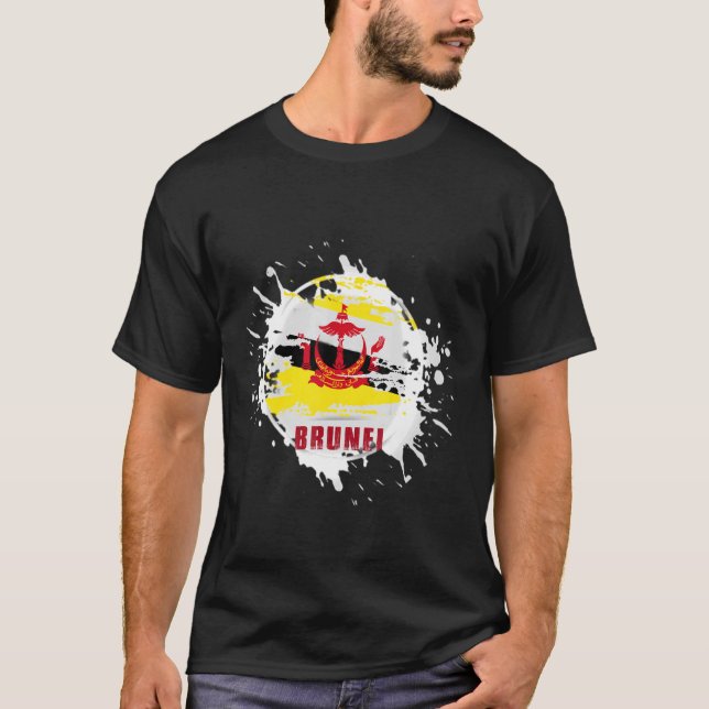 Camiseta Brunéi Splash (Anverso)