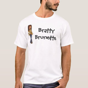 Camiseta brunette malcriado