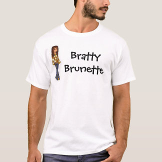 Camiseta brunette malcriado