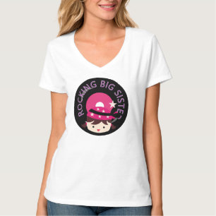 Camiseta Brunette Rocking Big Sister