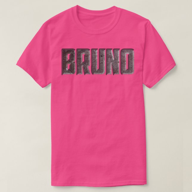 Camiseta Bruno (Diseño del anverso)