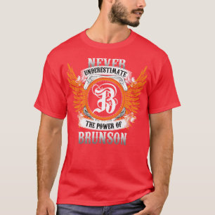 Camiseta Brunson Name Shirt Nunca Subestima El Poder O