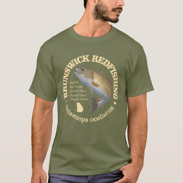 Camiseta Brunswick GA (pelirroja) (Anverso)