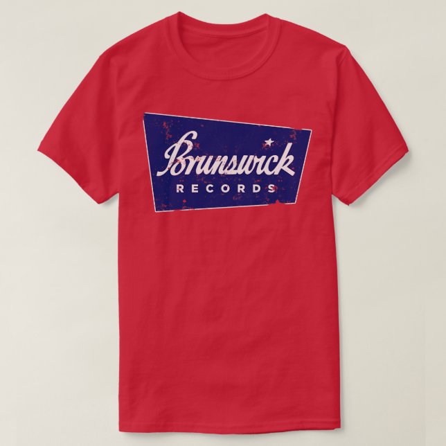 Camiseta Brunswick Records (Diseño del anverso)