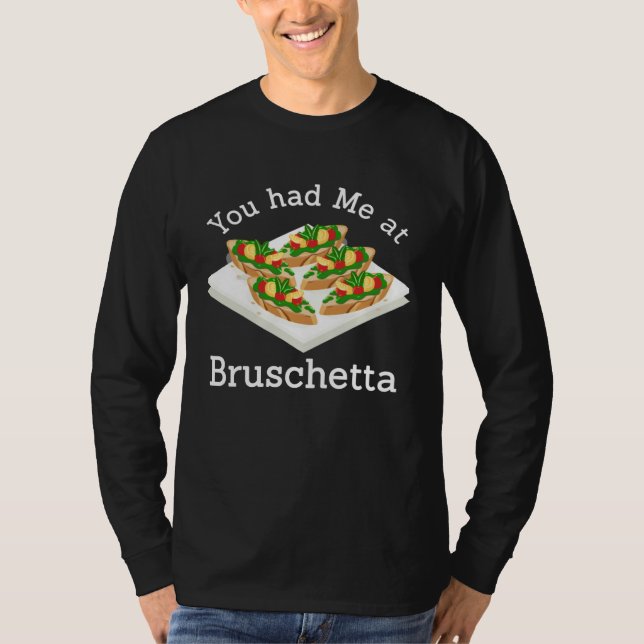 Camiseta Bruschetta Apparel Italy Antipasto (Anverso)