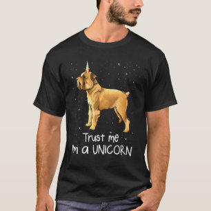 Camiseta Bruselas Griffon Confía En Mí Soy Un Perro Unicorn
