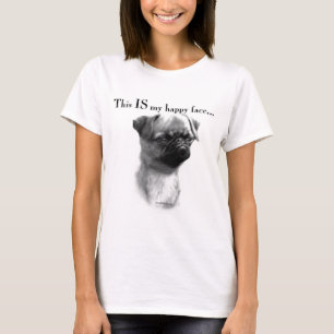 Camiseta Bruselas Griffon Happy Face