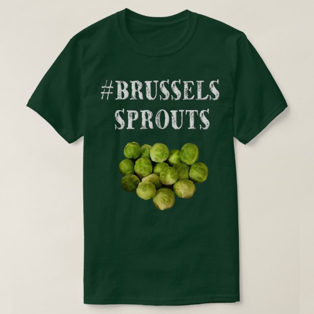 Camiseta Bruselas provoca curioso regalo de etiqueta Veggie (Diseño del anverso)