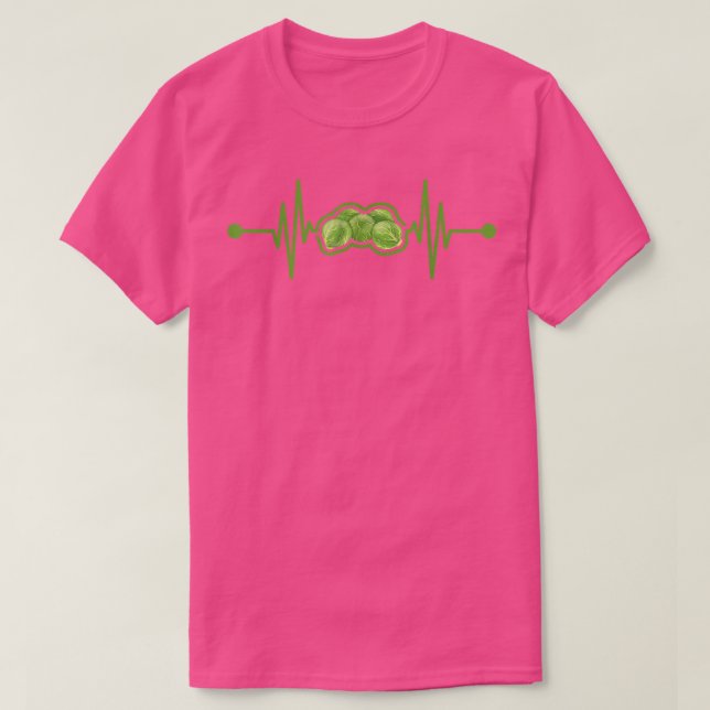 Camiseta Bruselas Sprout Heartbeat (Diseño del anverso)