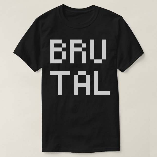 Camiseta Brutal 2 (Diseño del anverso)