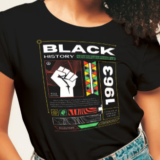 Camiseta Brutalidad de la ropa de calle en el mes de la his