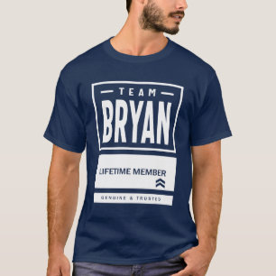 Camiseta Bryan Nombre Personalizado Regalo de cumpleaños