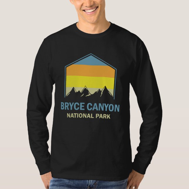 Camiseta Bryce Canyon National Park Mountain Hiking (Anverso)