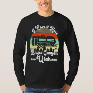 Camiseta Bryce Canyon Utah Me Encanta Aquí Camping Travel T
