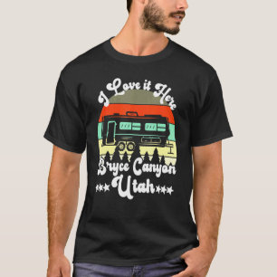 Camiseta Bryce Canyon Utah Me Encanta Aquí Camping Travel T