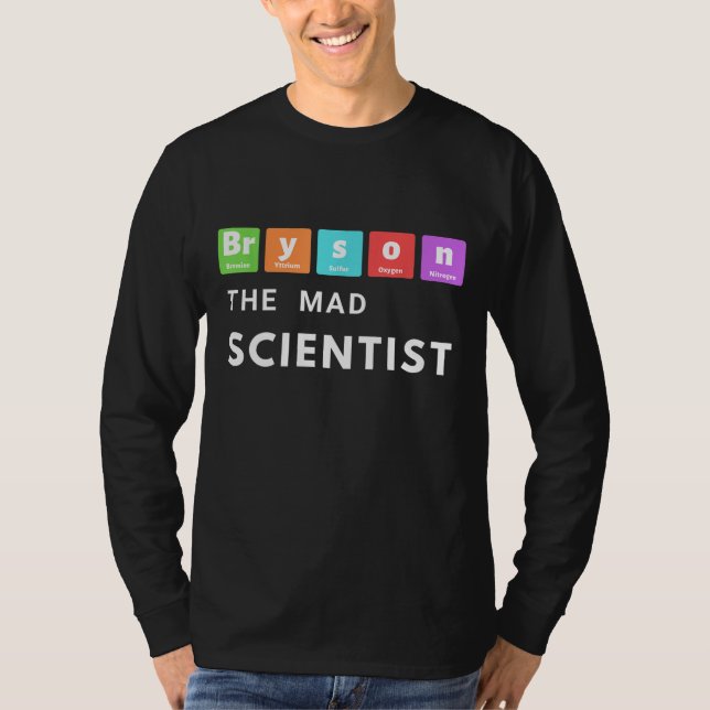 Camiseta Bryson DeChambeau Mad Scientidic Table Gol (Anverso)