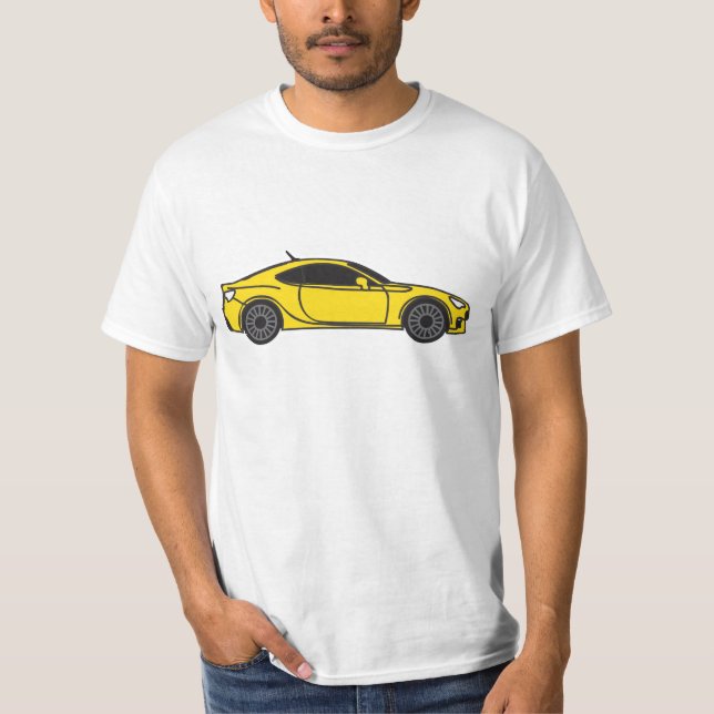 Camiseta BRZ grande amarillo (Anverso)