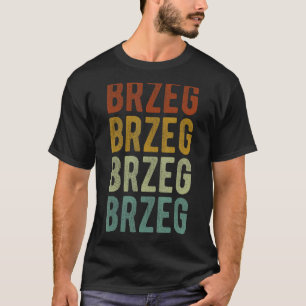 Camiseta Brzeg City Polonia Retro Vintage