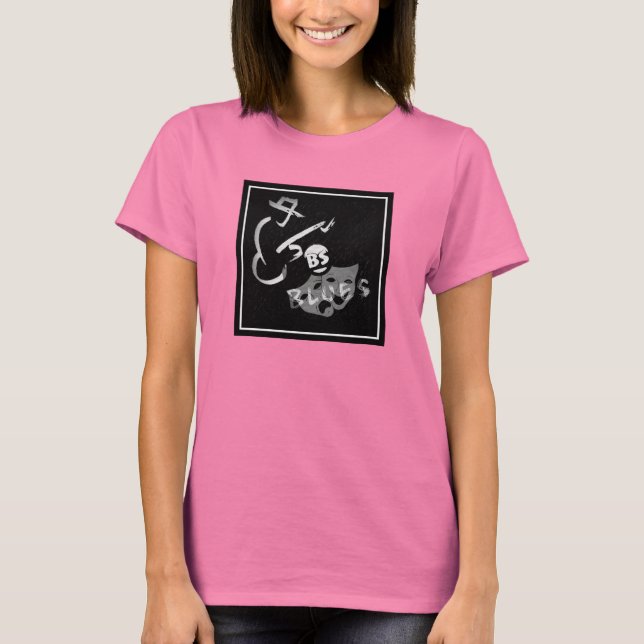Camiseta BS Blues Ringer T Female (Anverso)