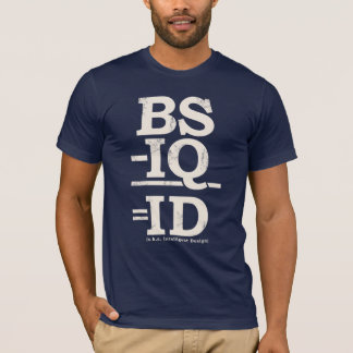 CAMISETA BS - ÍNDICE DE INTELIGENCIA = IDENTIFICACIÓN