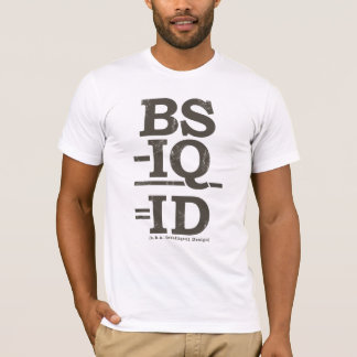 CAMISETA BS - ÍNDICE DE INTELIGENCIA = IDENTIFICACIÓN