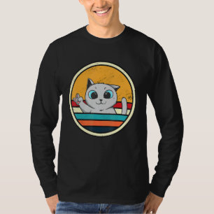 Camiseta Bsh Cat Sunset Y British Shorthair