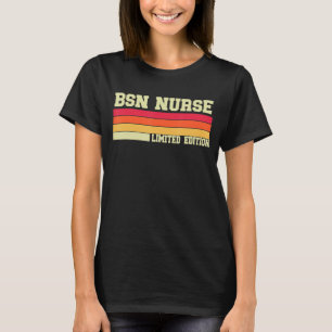 Camiseta BSN Enfermero de bachillerato Vintage